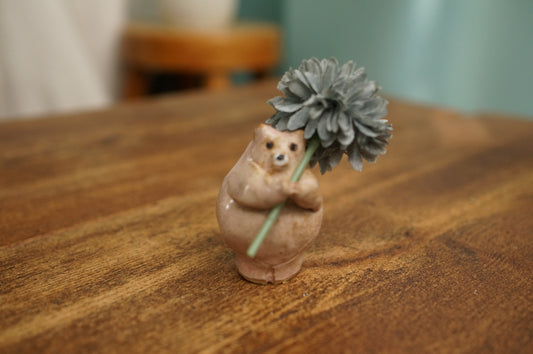 Mini Bear Vase