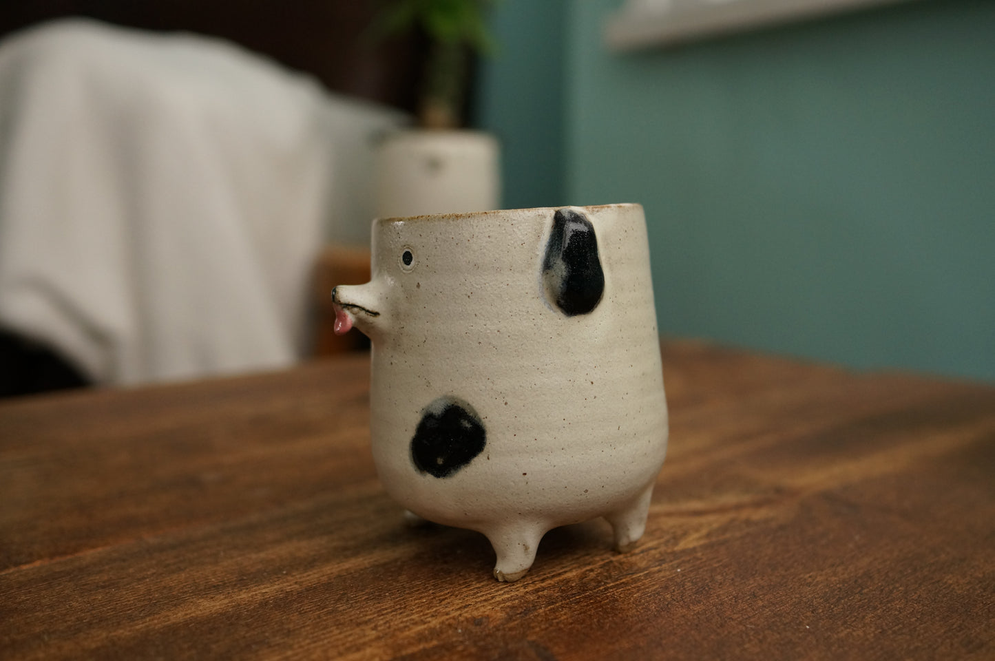 Four Legs Dalmatian Dog Cup
