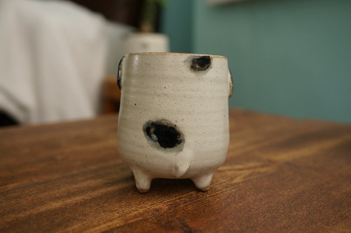 Four Legs Dalmatian Dog Cup