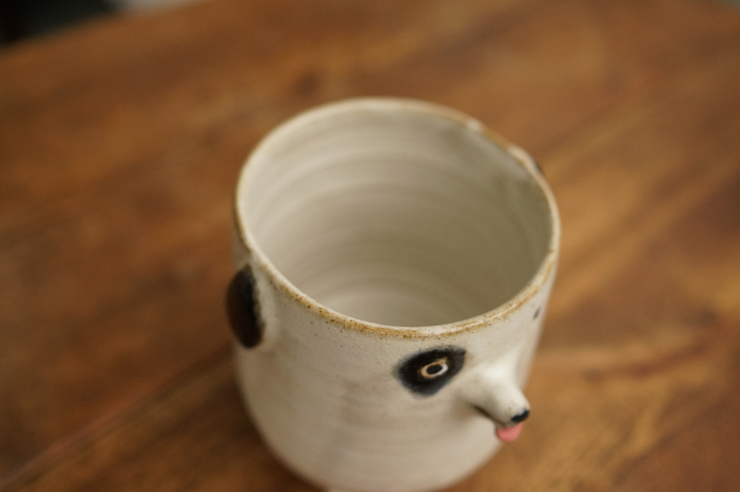 Four Legs Dalmatian Dog Cup