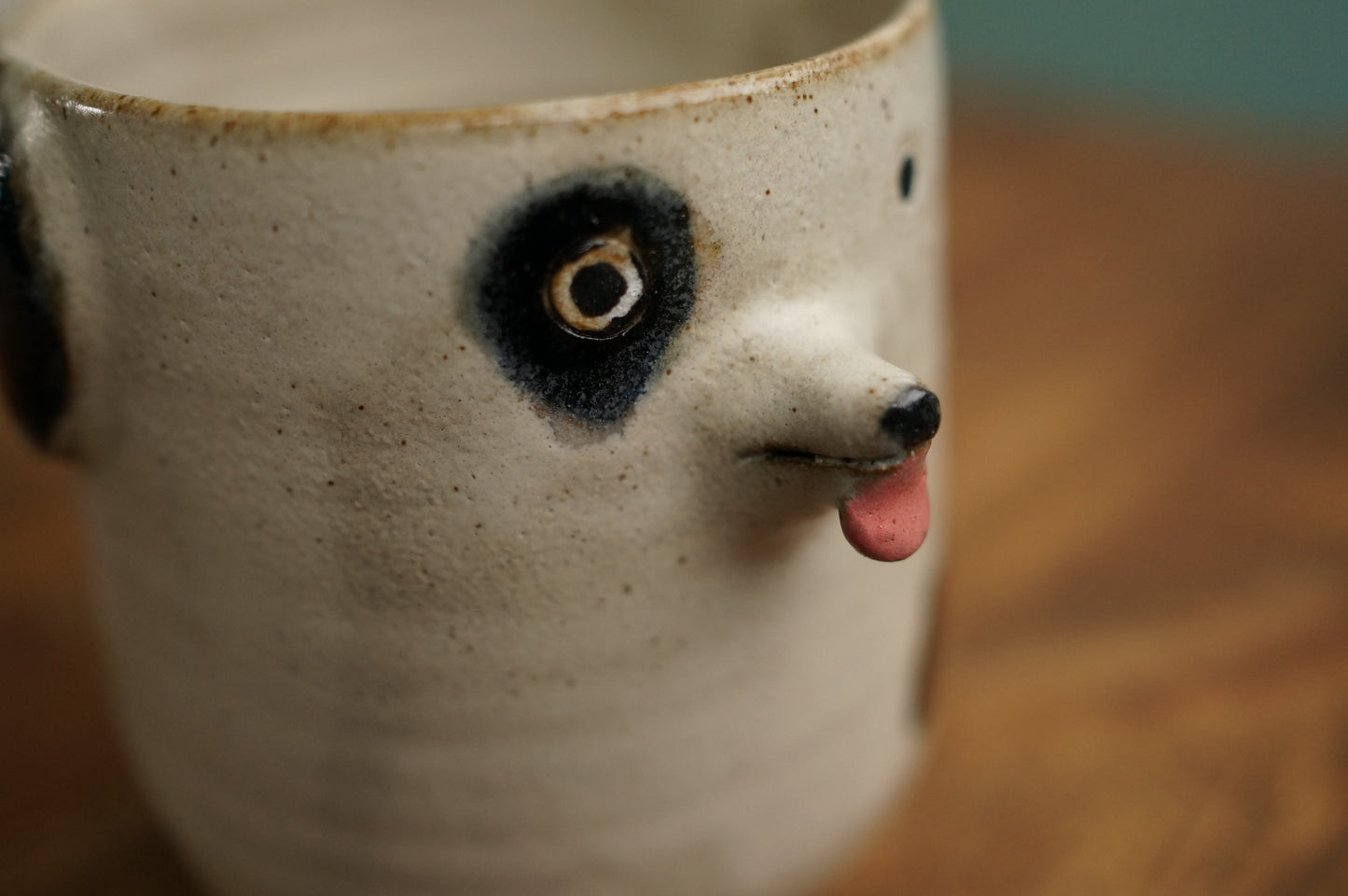 Four Legs Dalmatian Dog Cup