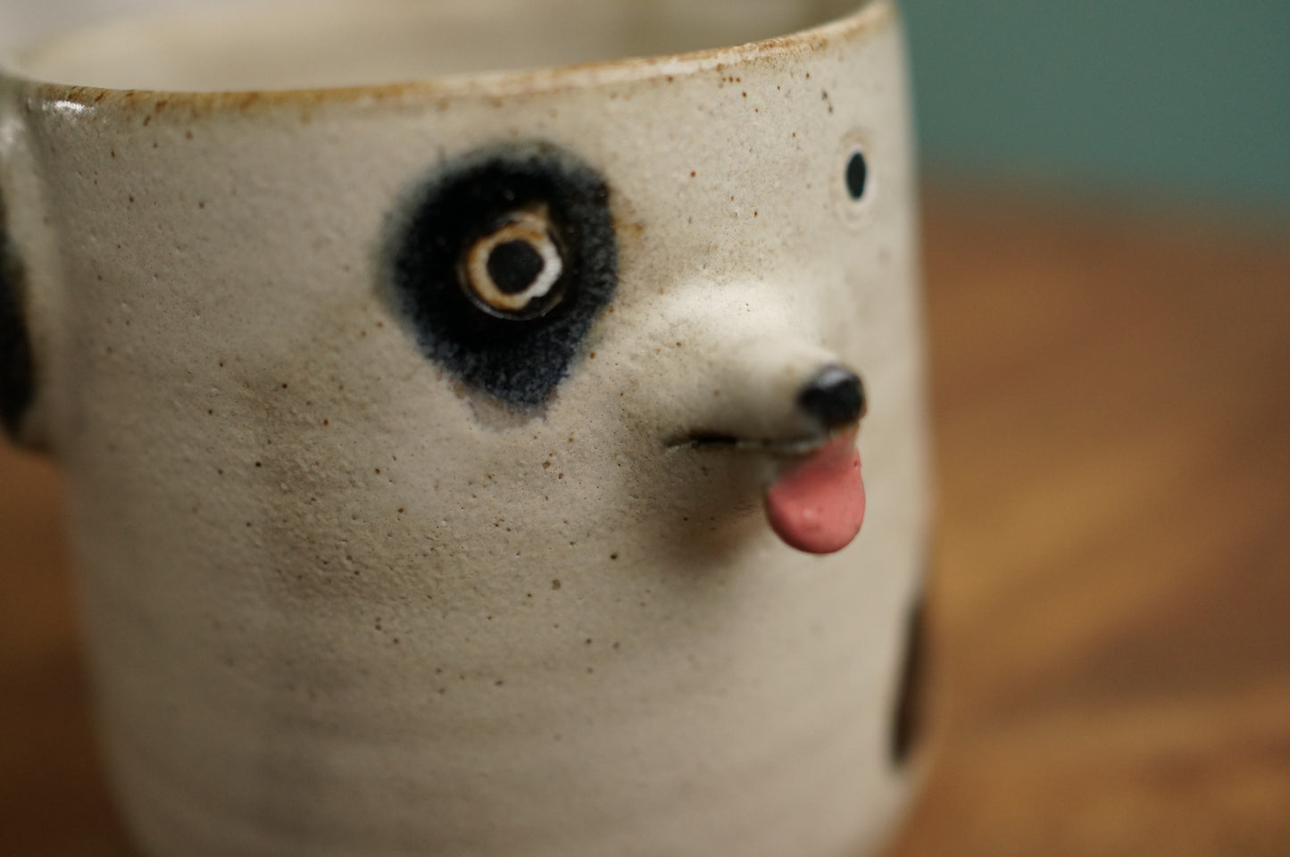 Four Legs Dalmatian Dog Cup