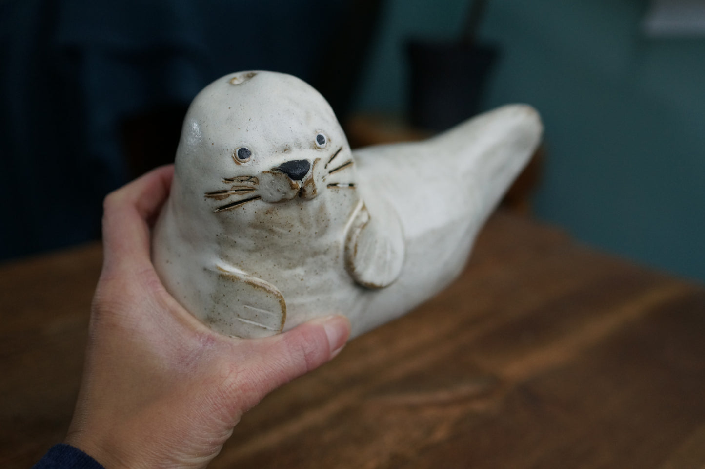 Seal Vase
