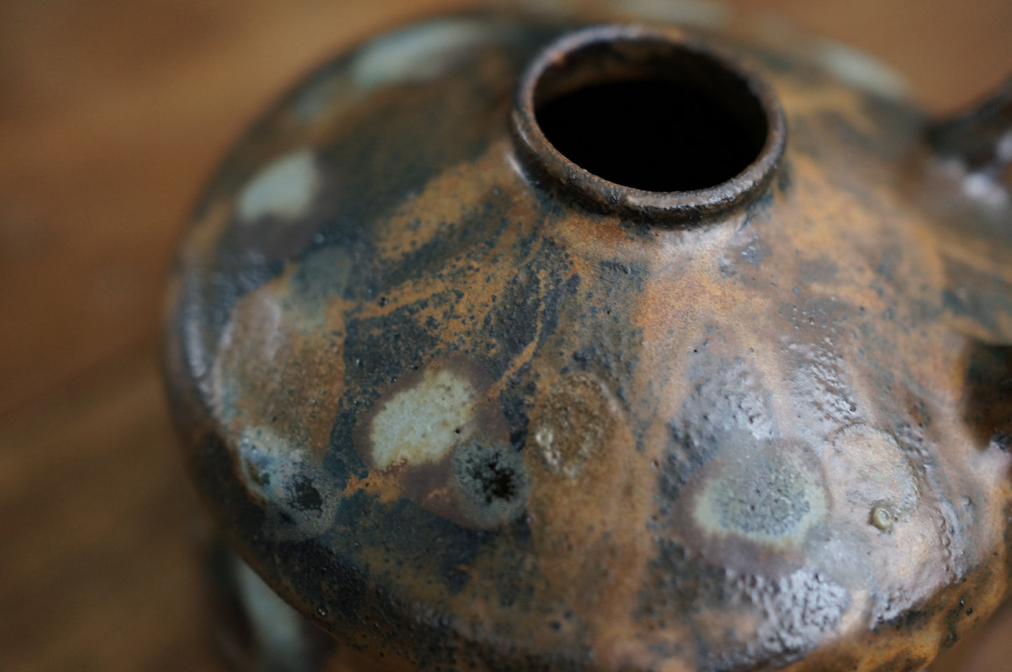 Brown Caterpillar Vase