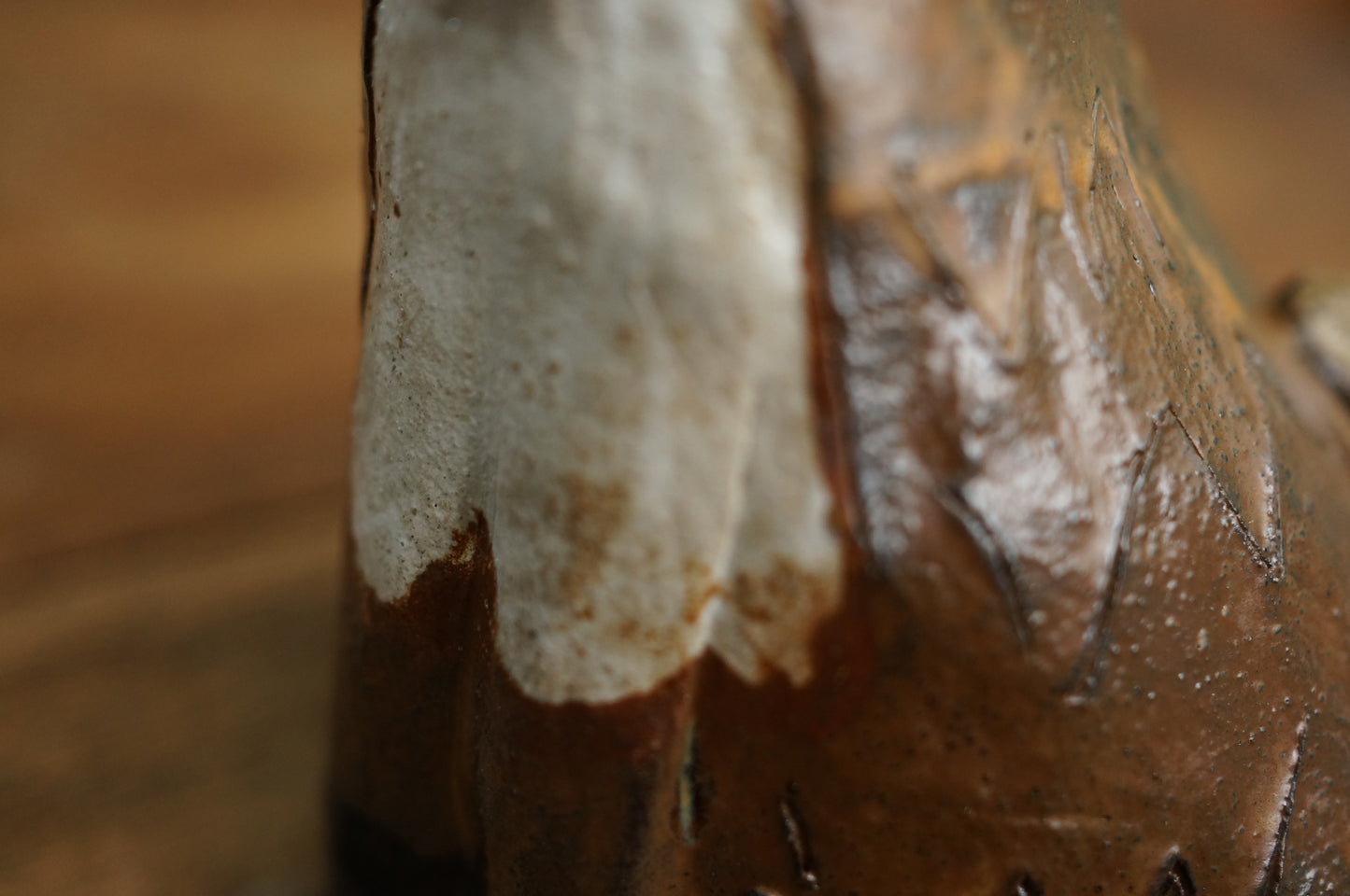Brown Fox Vase