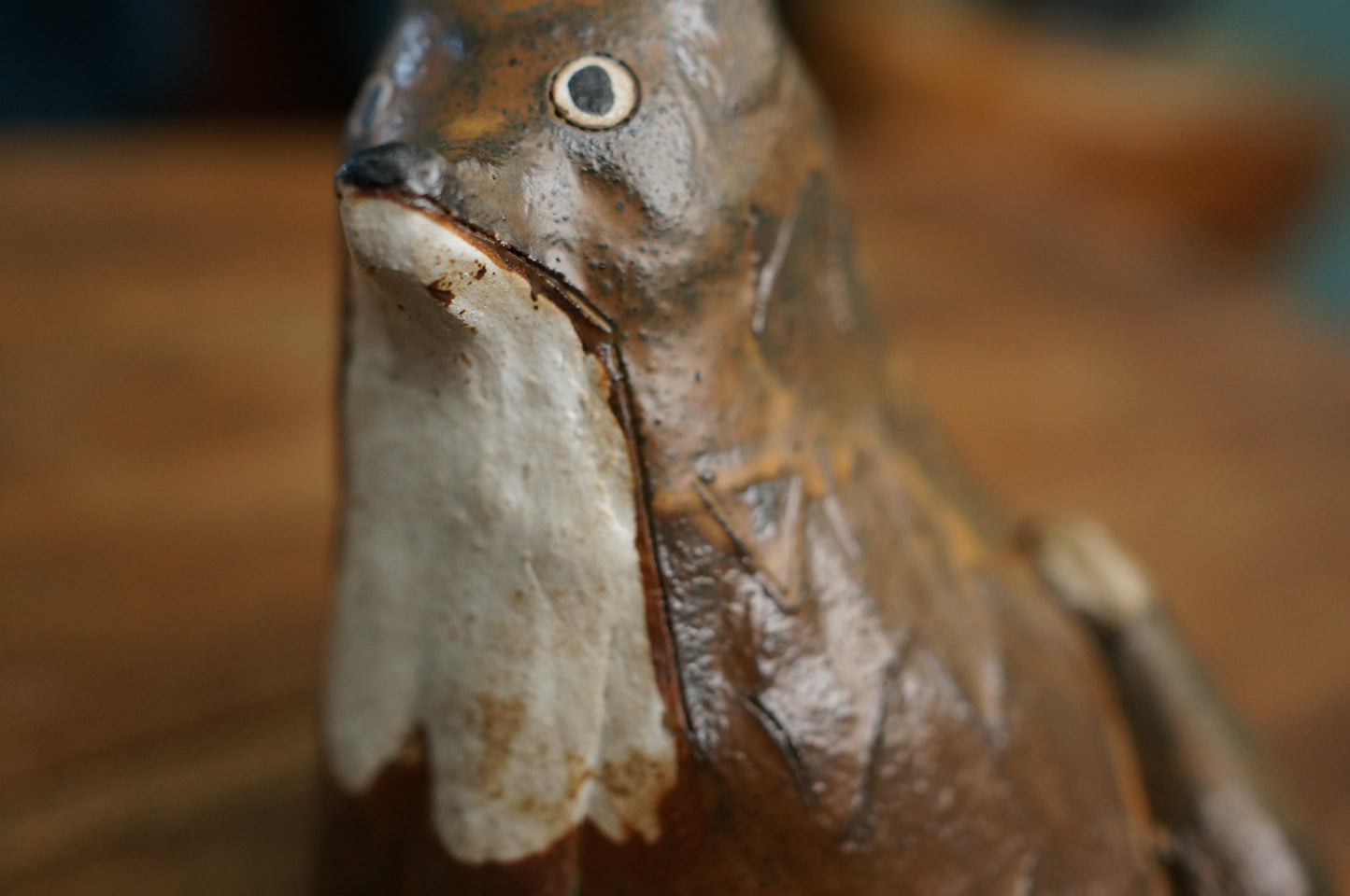 Brown Fox Vase