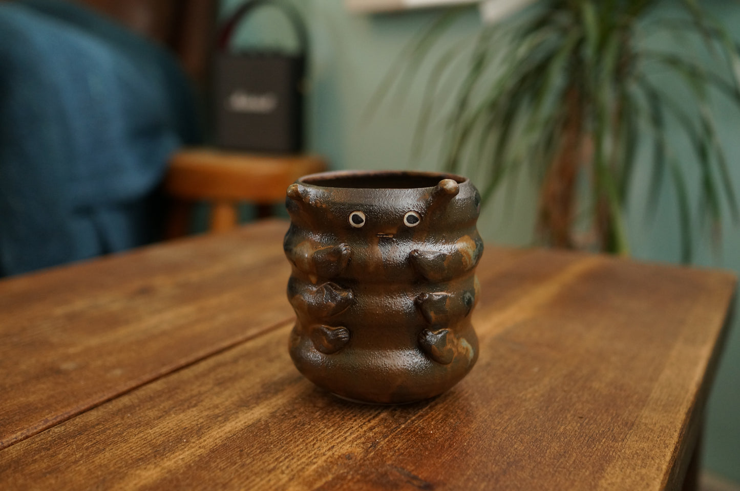 Brown Caterpillar Mug
