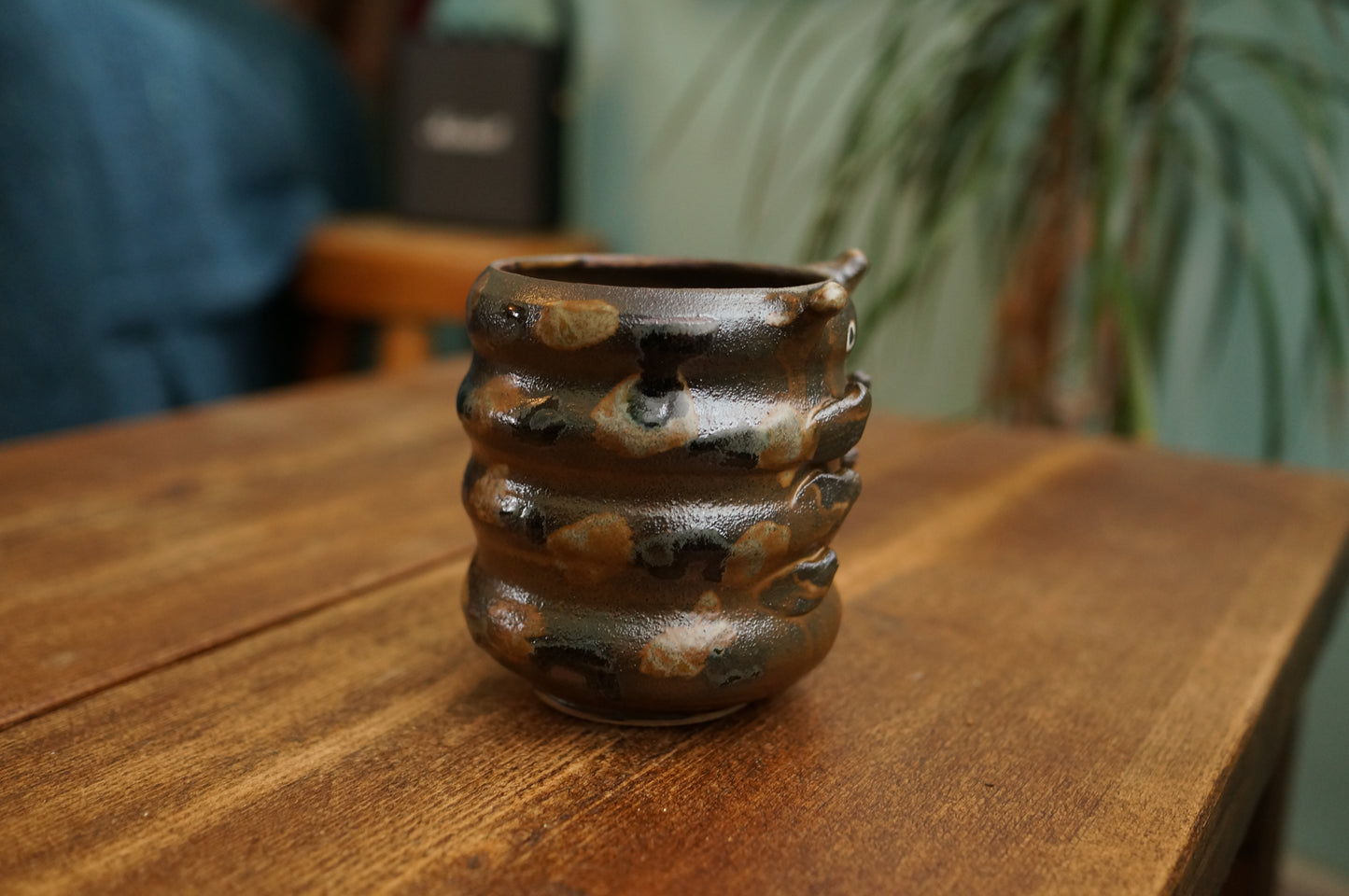 Brown Caterpillar Mug