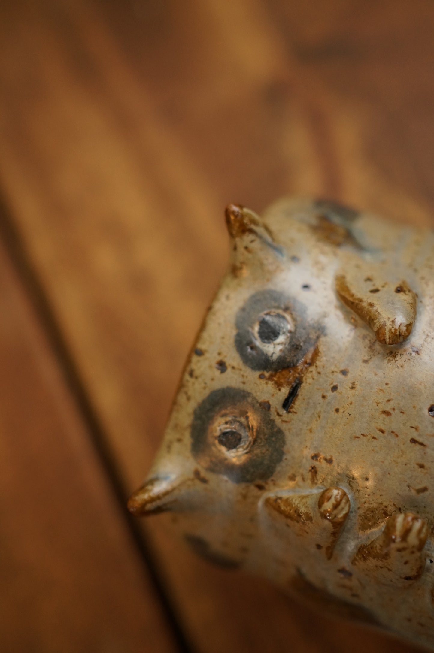 Grey Green Caterpillar Mug