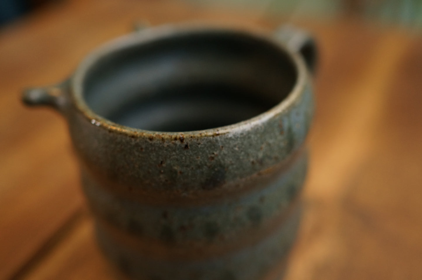 Blue Caterpillar Mug