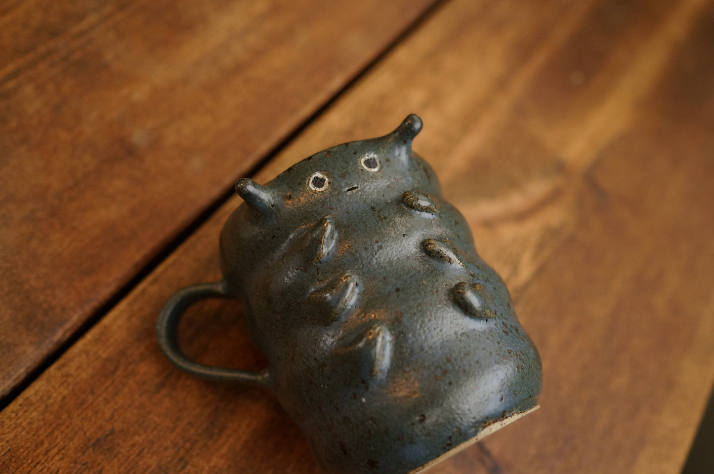 Blue Caterpillar Mug