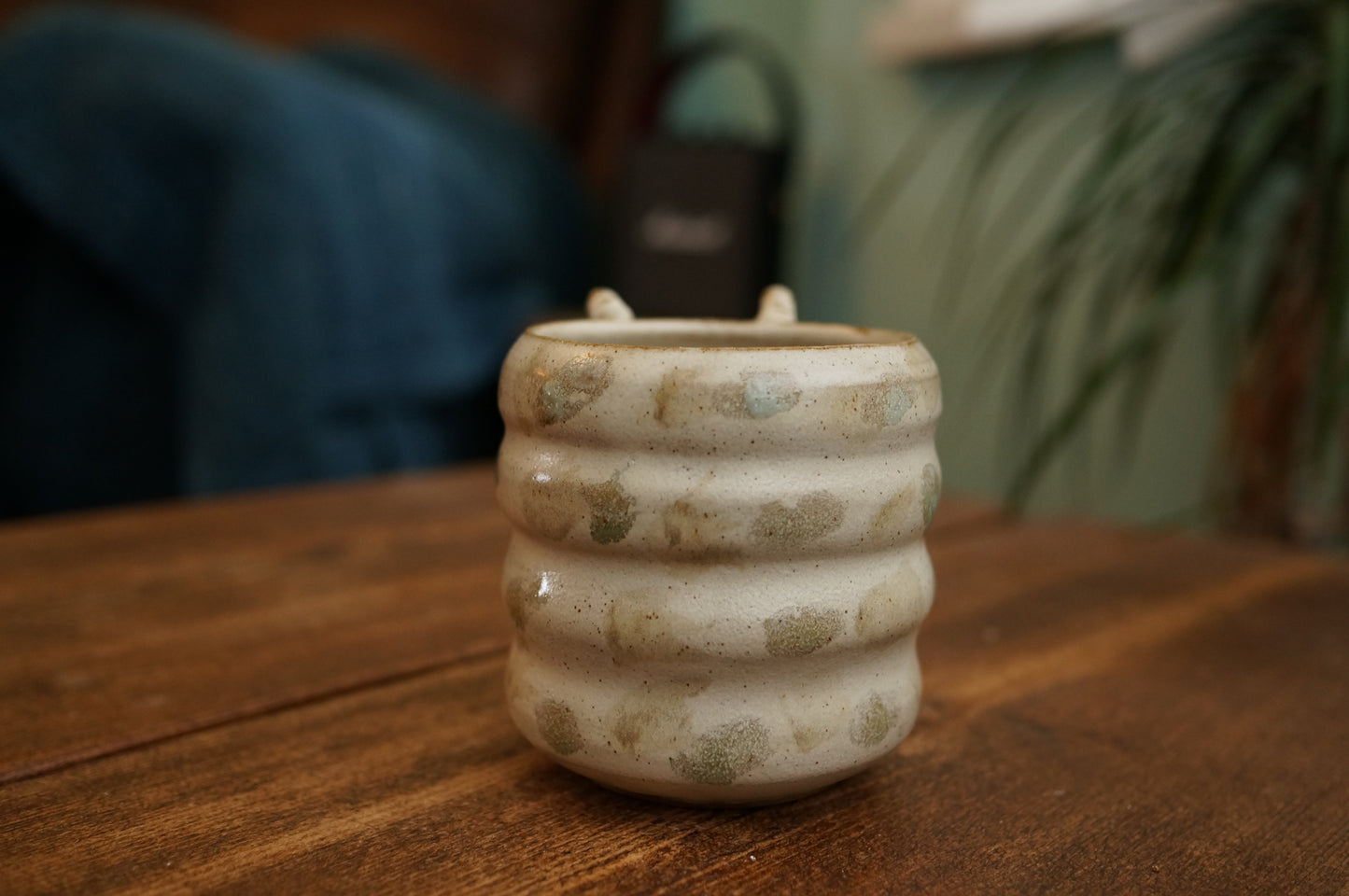 White Caterpillar Mug