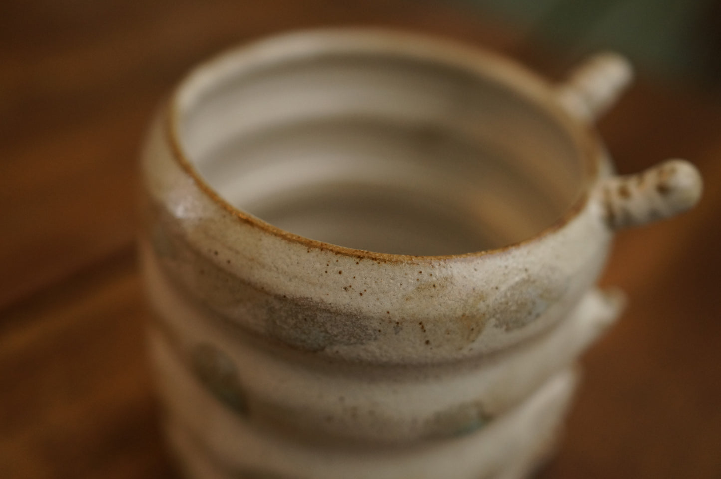 White Caterpillar Mug