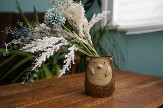 Hedgehog Vase