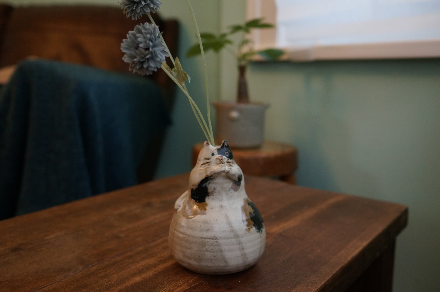 Cat Vase