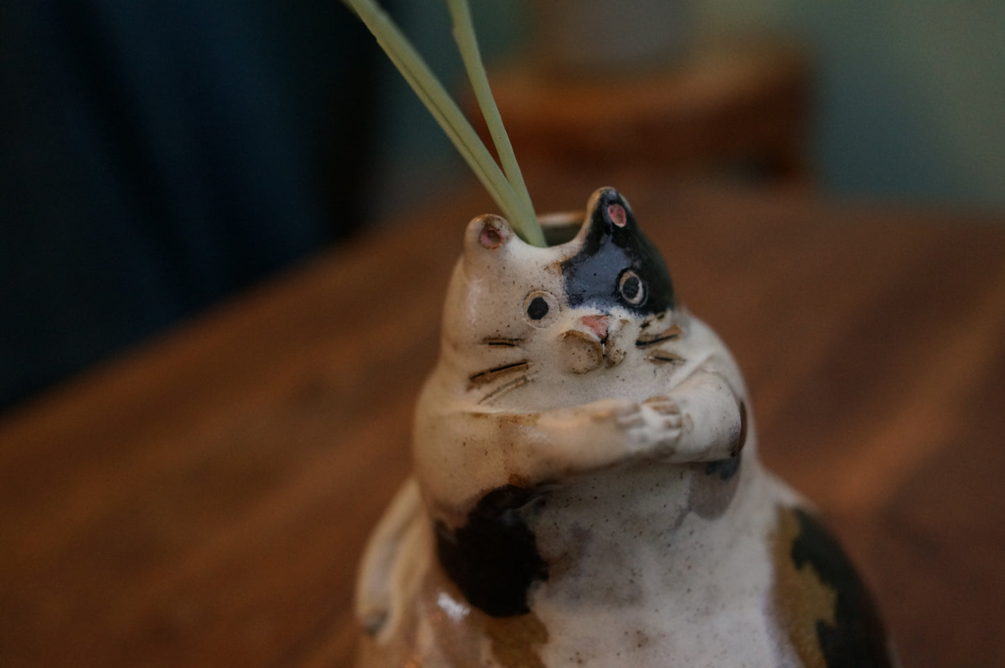 Cat Vase
