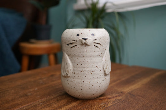 Seal Vase