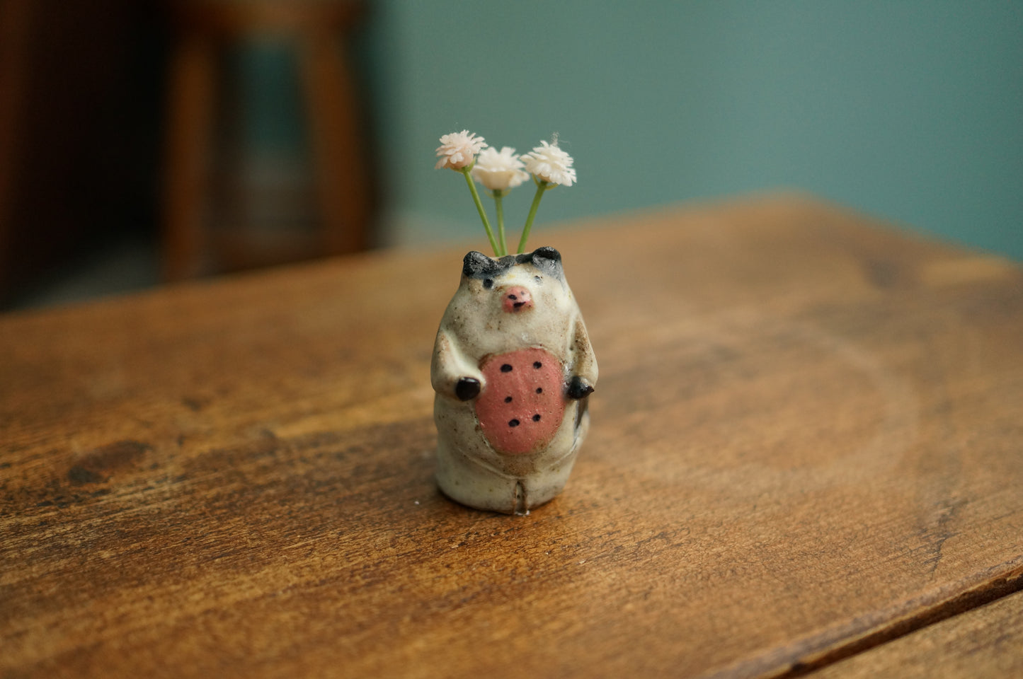 Cow Mini Vase