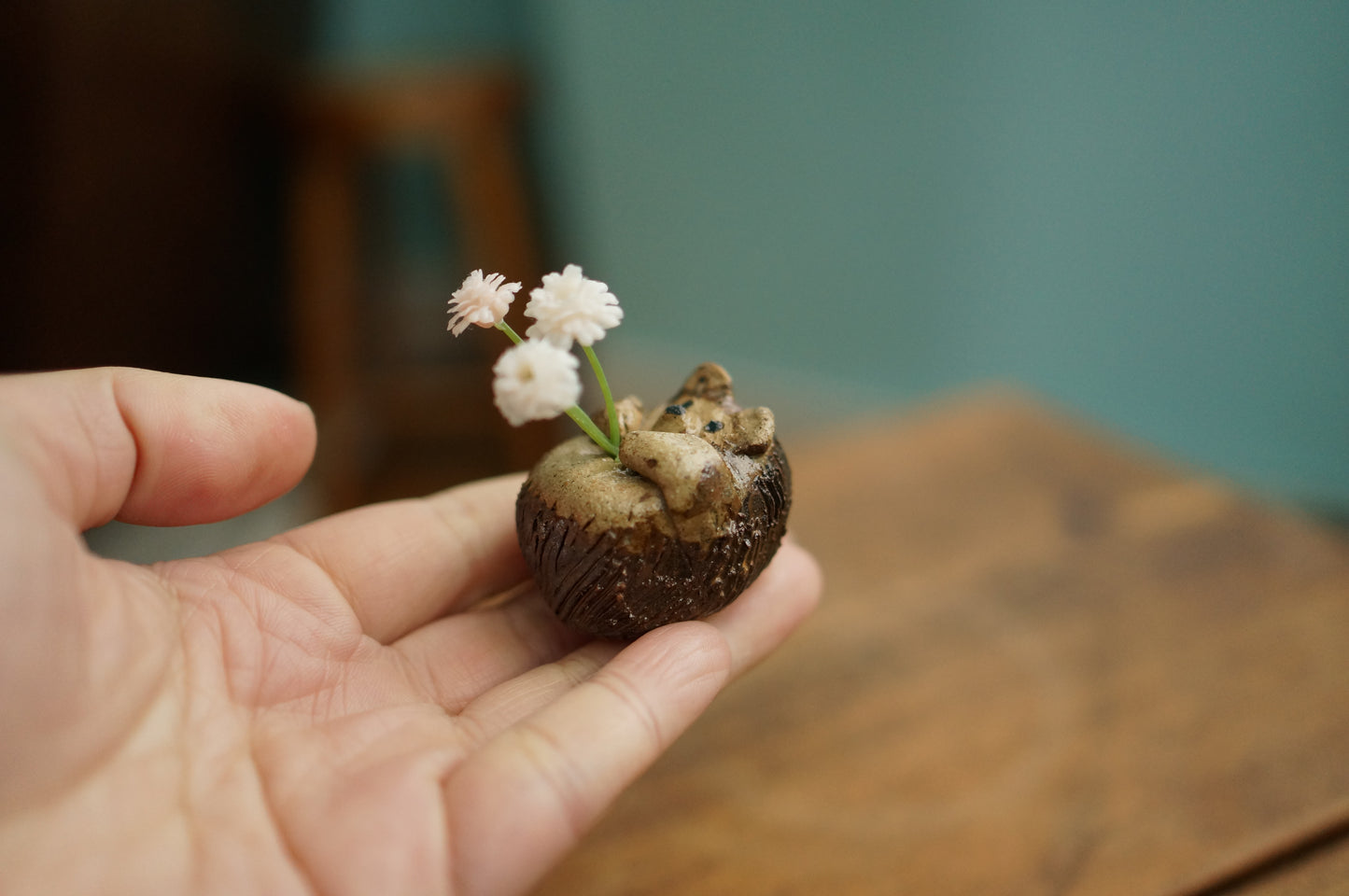 Hedgehog Mini Vase