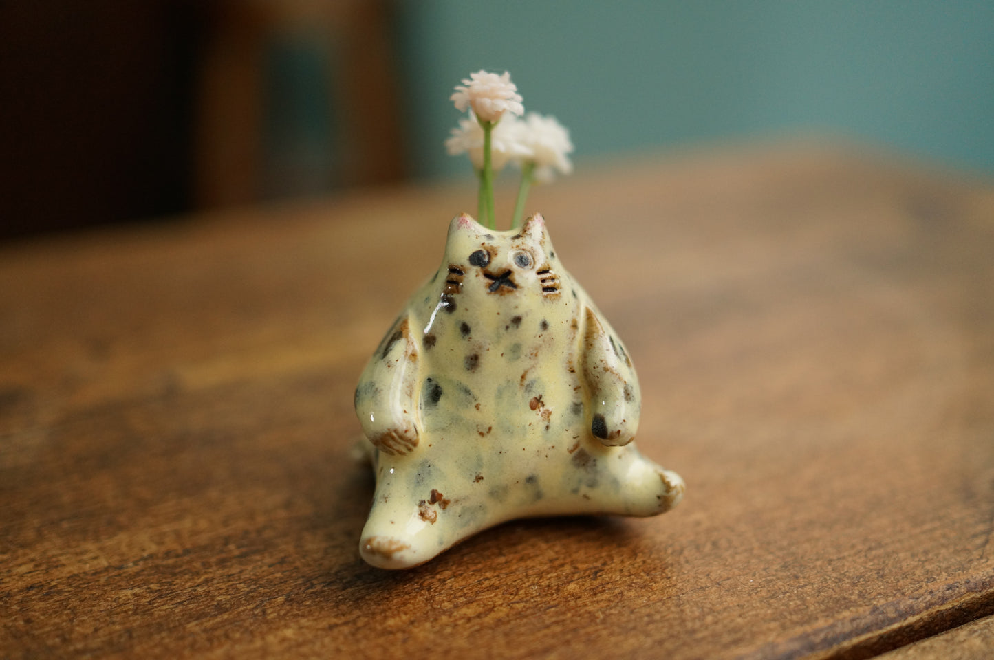 Cat Mini Vase