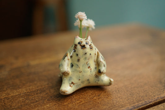 Cat Mini Vase