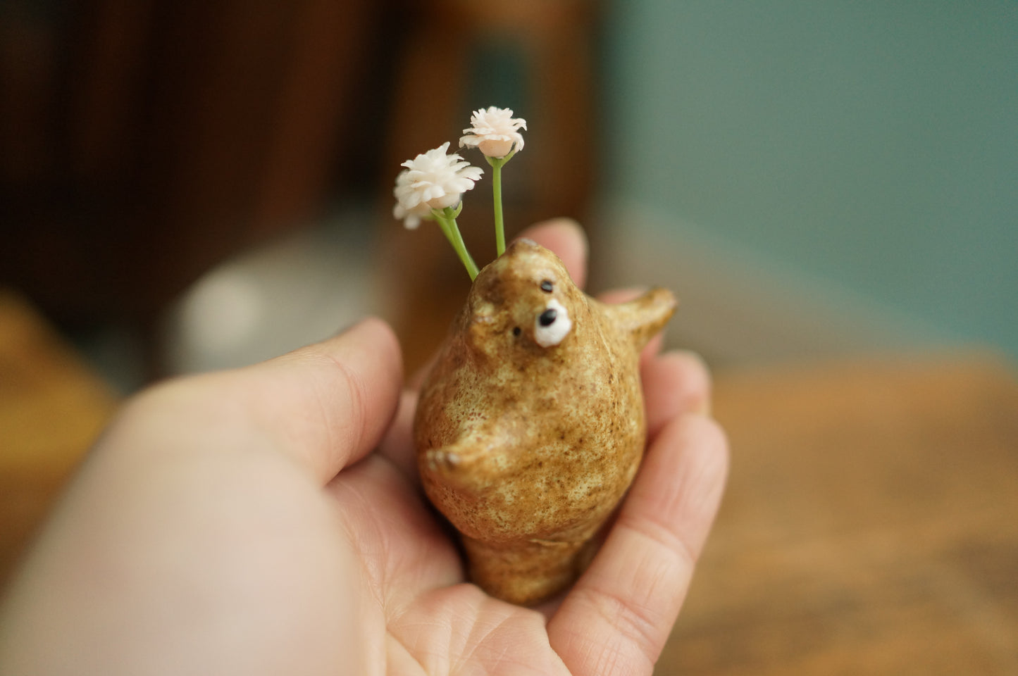 Bear Mini Vase