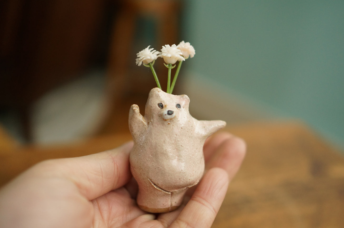 Bear Mini Vase