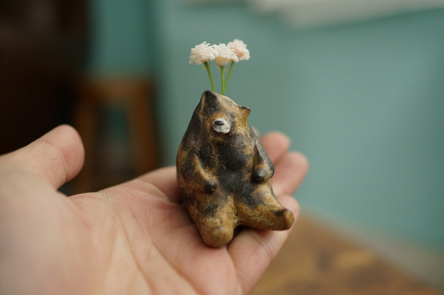 Bear Mini Vase