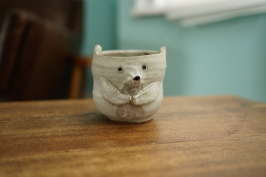 White Fox Mug