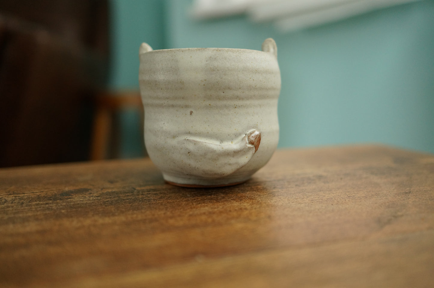 White Fox Mug