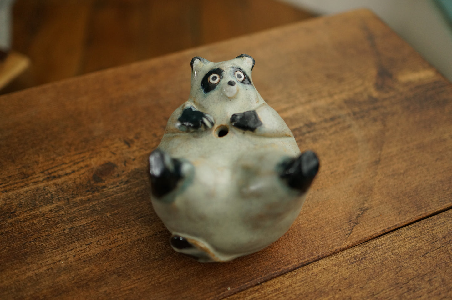 Raccoon Vase