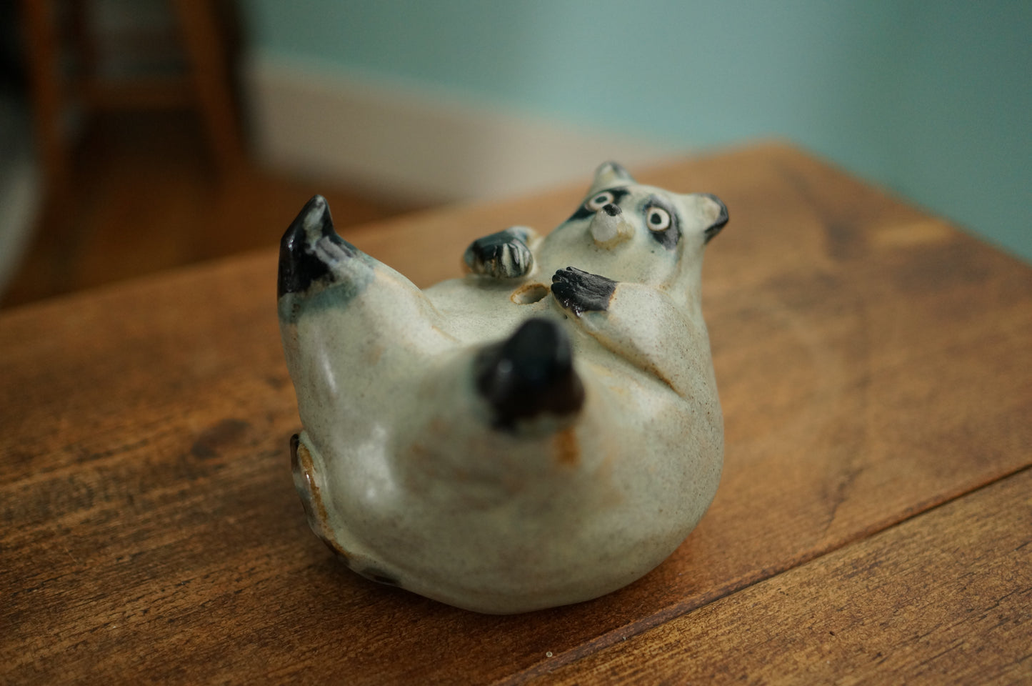 Raccoon Vase