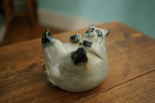 Raccoon Vase