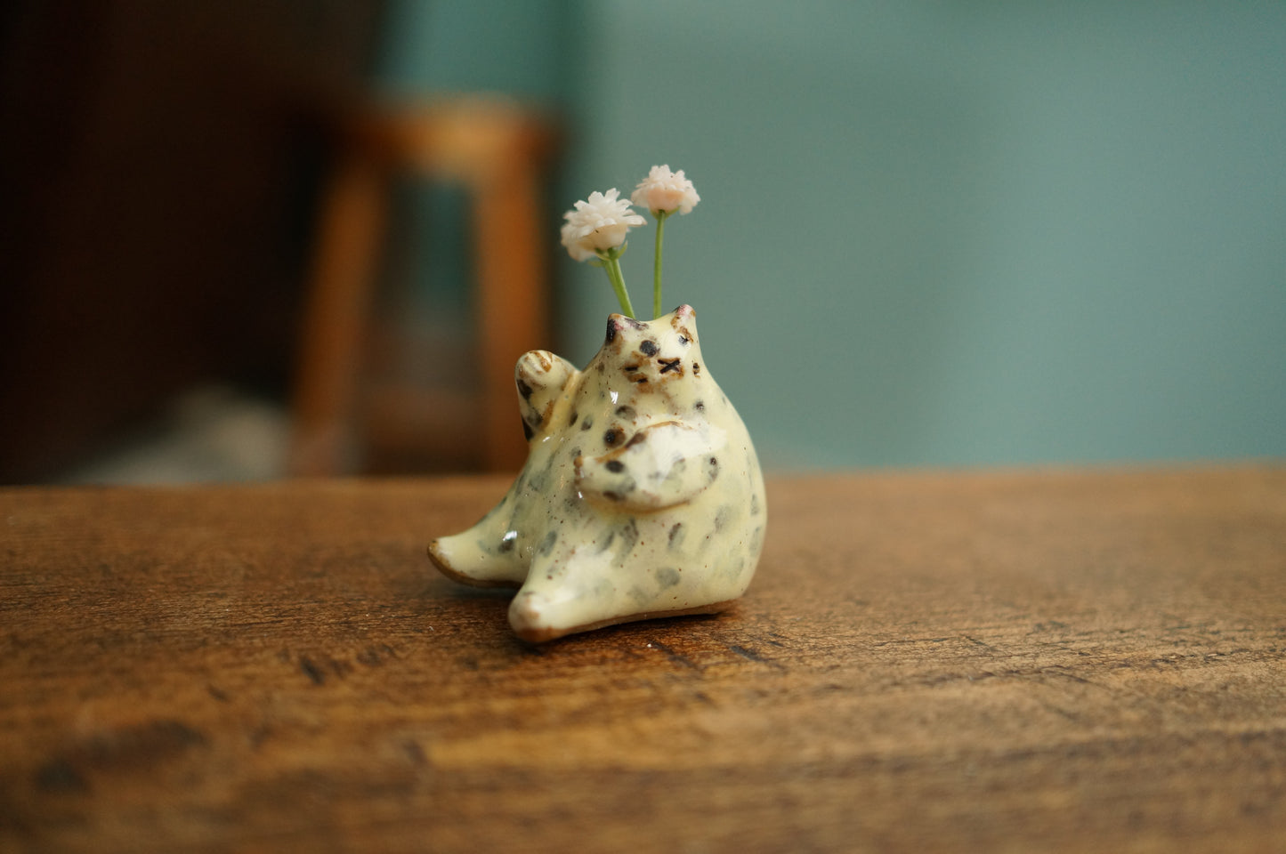 Cat Mini Vase