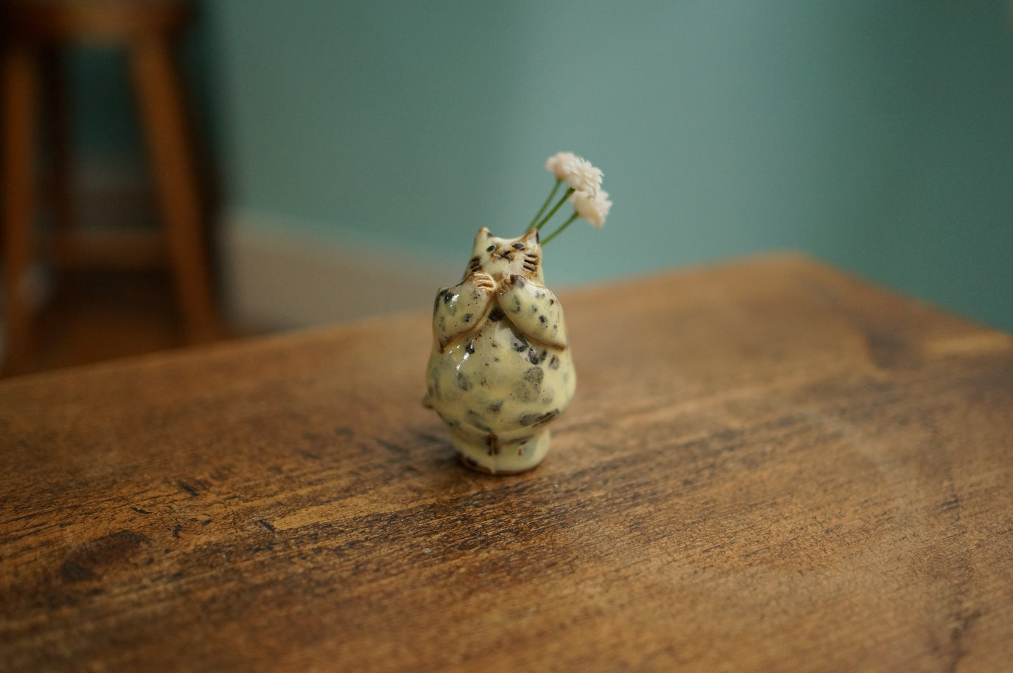 Cat Mini Vase