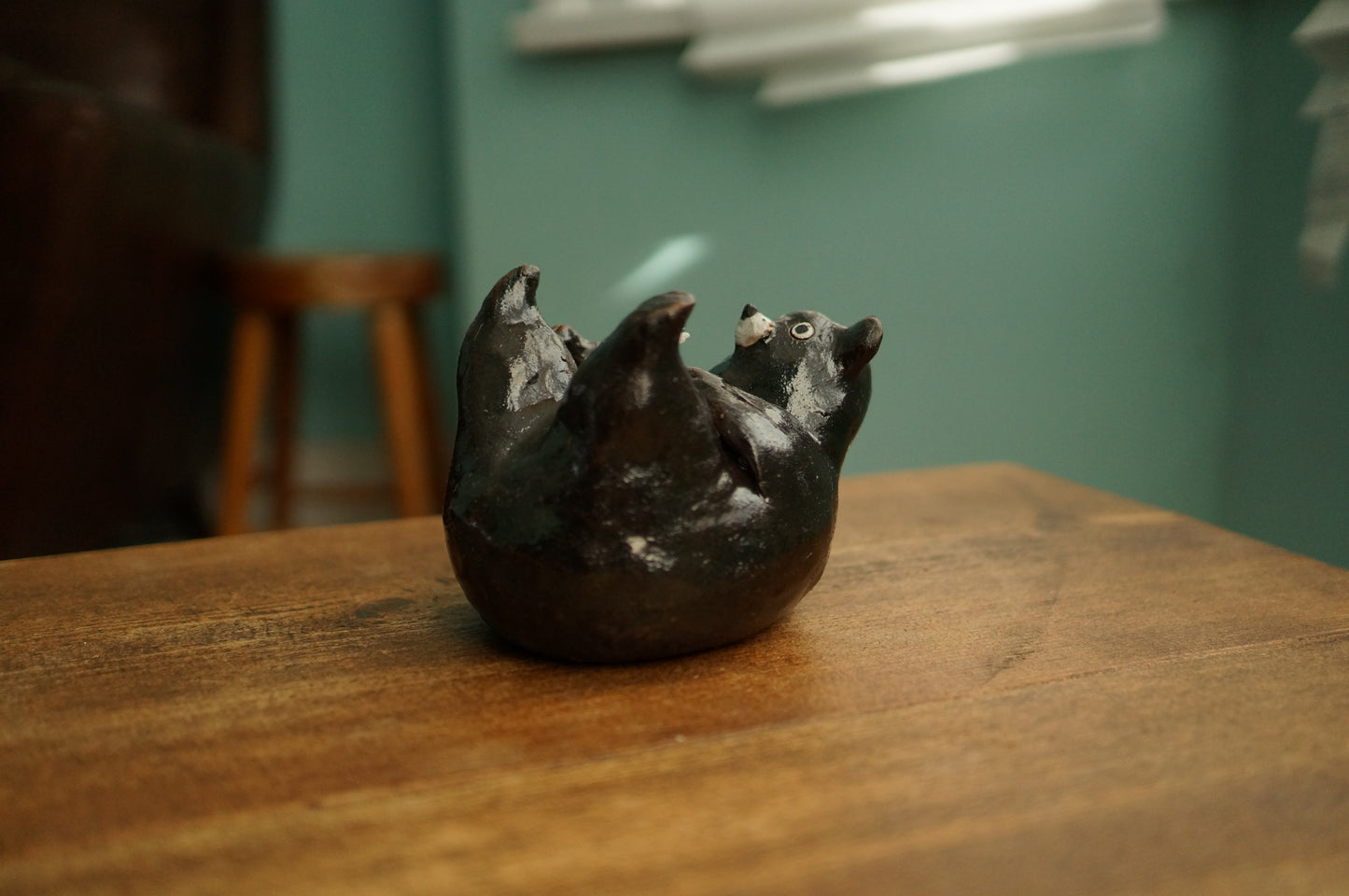 Black Bear Vase