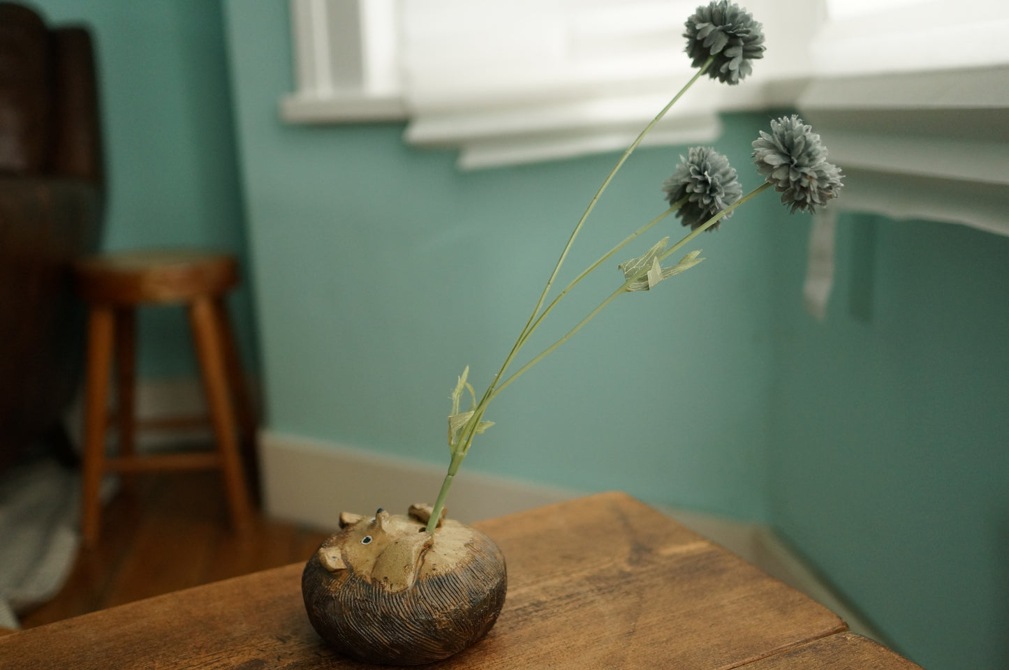 Hedgehog Vase