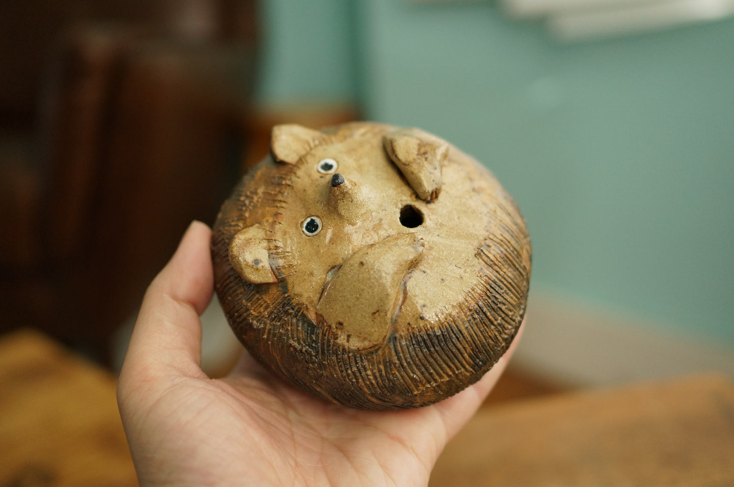 Hedgehog Vase