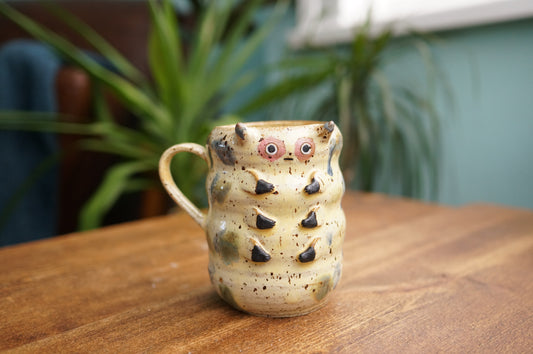 Yellow Caterpillar Mug