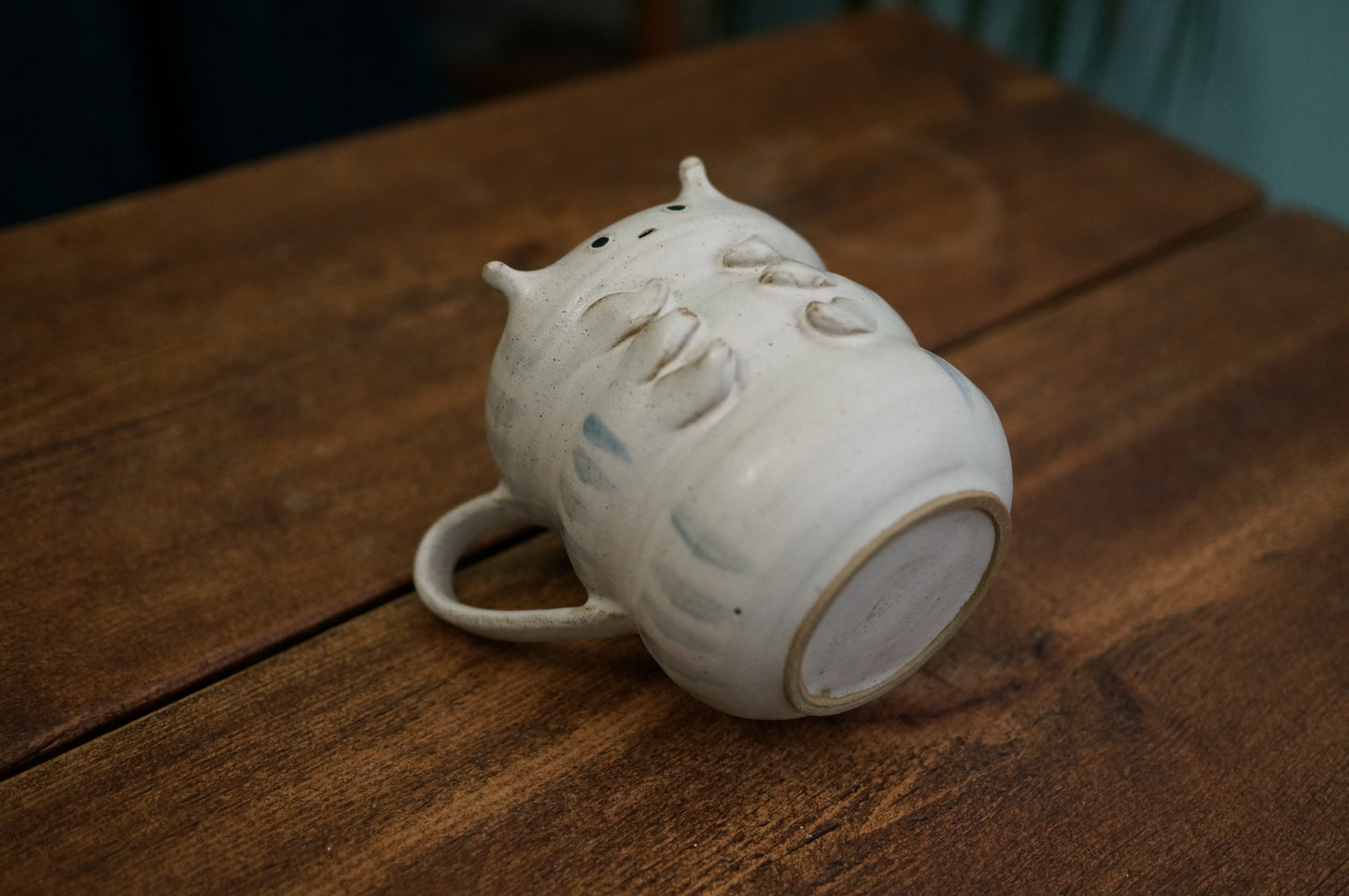 White Caterpillar Mug